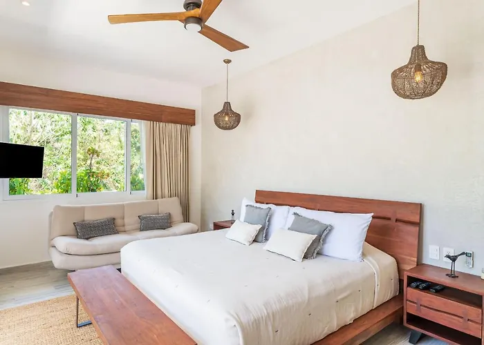 Pousada Ek'balam & Flamingo, Luxury Villas, Private Pool, Private Garden, Jacuzzi, 24h Security