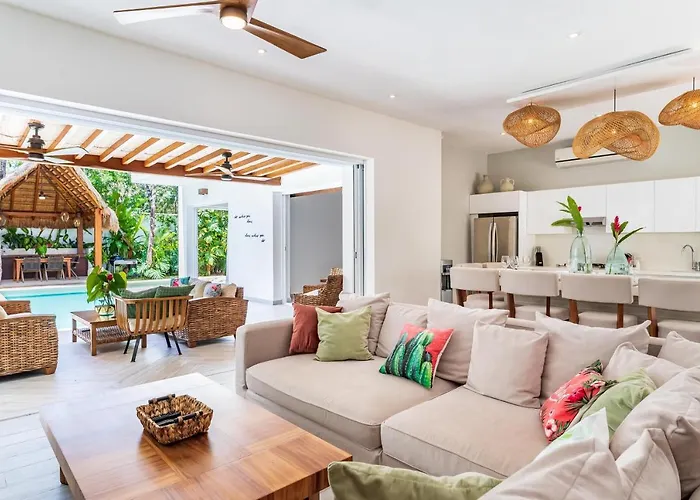 Ek'balam & Flamingo, Luxury Villas, Private Pool, Private Garden, Jacuzzi, 24h Security Tulum