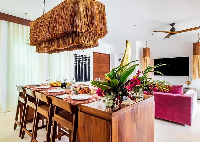 Pousada Ek'balam & Flamingo, Luxury Villas, Private Pool, Private Garden, Jacuzzi, 24h Security Tulum
