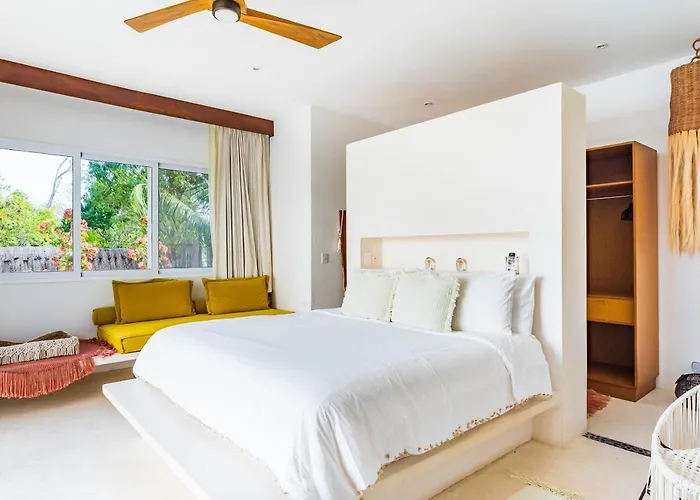Pousada Ek'balam & Flamingo, Luxury Villas, Private Pool, Private Garden, Jacuzzi, 24h Security Tulum