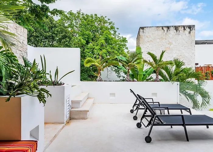 Ek'balam & Flamingo, Luxury Villas, Private Pool, Private Garden, Jacuzzi, 24h Security * Tulum