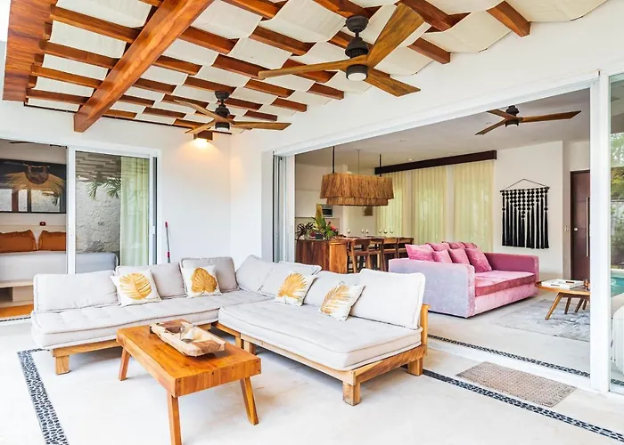 Pousada Ek'balam & Flamingo, Luxury Villas, Private Pool, Private Garden, Jacuzzi, 24h Security Tulum