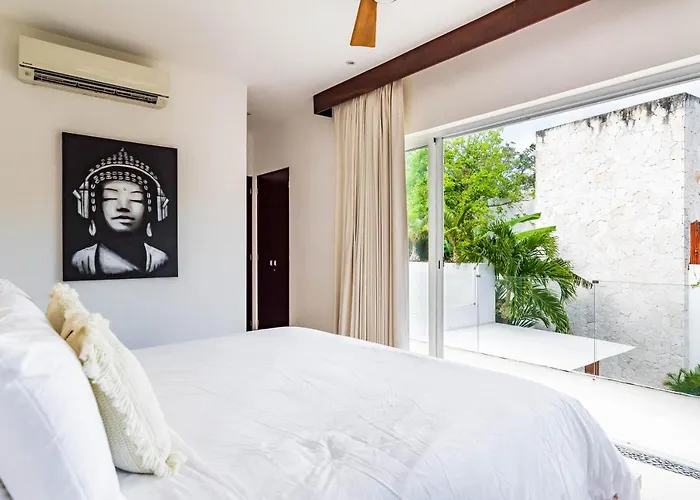 Pousada Ek'balam & Flamingo, Luxury Villas, Private Pool, Private Garden, Jacuzzi, 24h Security